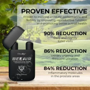 Oveallgo™ BeeAir Double Holes Nasal Inhaler Pro for prostate Wellness