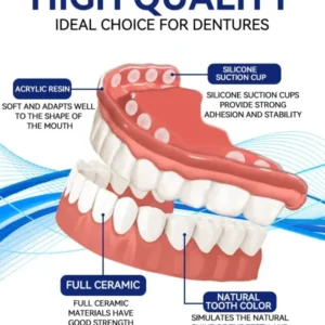 QIAWI – Premium Custom Silicone Denture Set