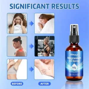 RELIEF-RIGHT ORGANIC MAGNESIUM OIL BODY SPRAY, ENHANCED IMMUNE FUNCTION: PAIN, STRESS & INSOMNIA RELIEF