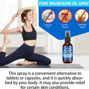 RELIEF-RIGHT ORGANIC MAGNESIUM OIL BODY SPRAY, ENHANCED IMMUNE FUNCTION: PAIN, STRESS & INSOMNIA RELIEF