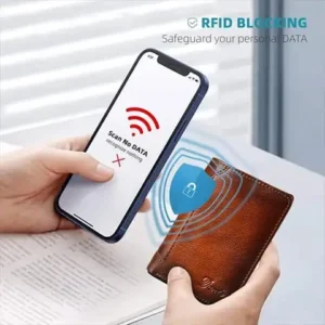 RFIDGenuine Leather Wallet for Men