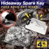 Realistic Outdoor Key Hider Rock