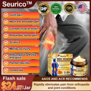 Seurico™ BeeVenom Pain-Relief Bone Healing Cream