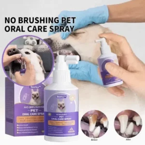 Seurico™ Teeth Cleaning Spray with Oral Probiotics for Dogs & Cats