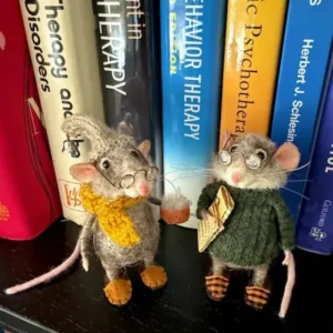 Stuart Little Handmade Cute Needle Felted Mouse