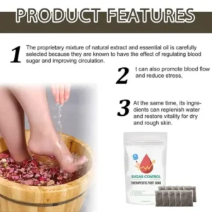 SugarEase™ – Sugar Control Therapeutic Foot Soak