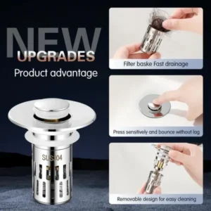 Universal Stainless Steel Drain Strainer 3.0