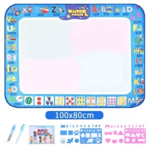 Water Doodle Mat ,Aqua Painting Drawing Mat Mess Free Learning Toy Mat