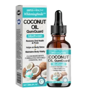 WhiteningSmile™ Coconut Oil GumGuard Mouthwash