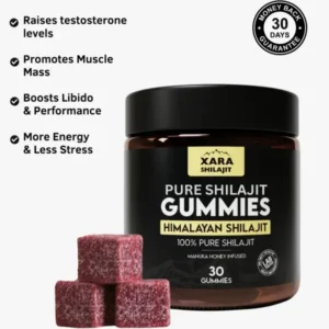 XARA SHILAJIT™ Pure Shilajit Gummies