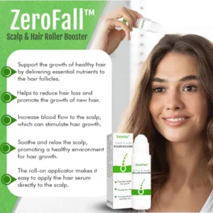 ZeroFall™ Scalp & Hair Roller Booster – Proven and Tested by Dermatologist