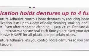 JEREMYTIS™ Thermoplastic Denture Adhesive