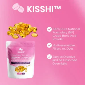 Kisshi™ Instant Itch Relief & Natural Detox & Firming Repair & Pink and Tender Natural Capsules