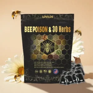 LOVILDS® Bee Poison & 30-Herb Detox Foot Soak Beads for Body Sculpting