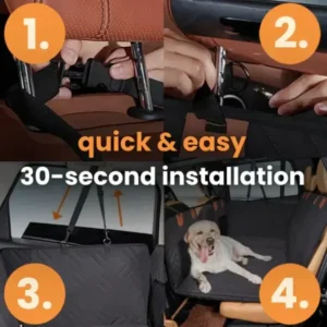 ODEIUN 2.0™м-HardBottom Dog Car seatProtector